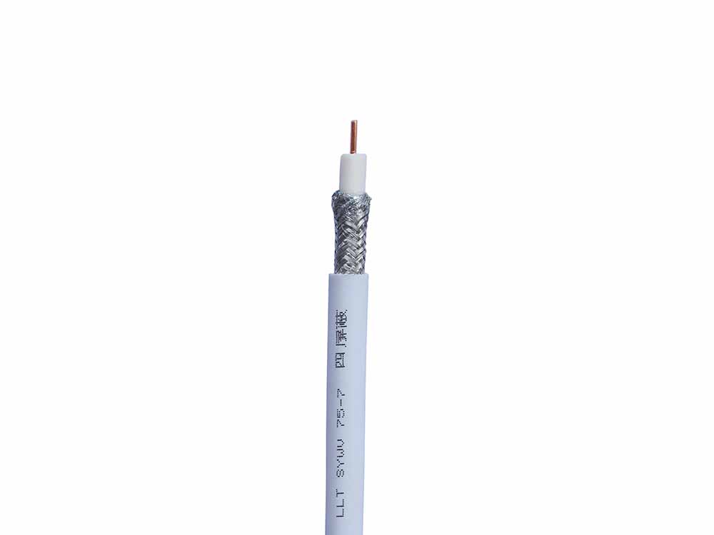 SYWV-75 Polyethylene Insulated Four-Layer Shielded PVC Sheathed 75 Coaxial Cable